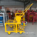 Non-burning blocks manual concrete brick machine